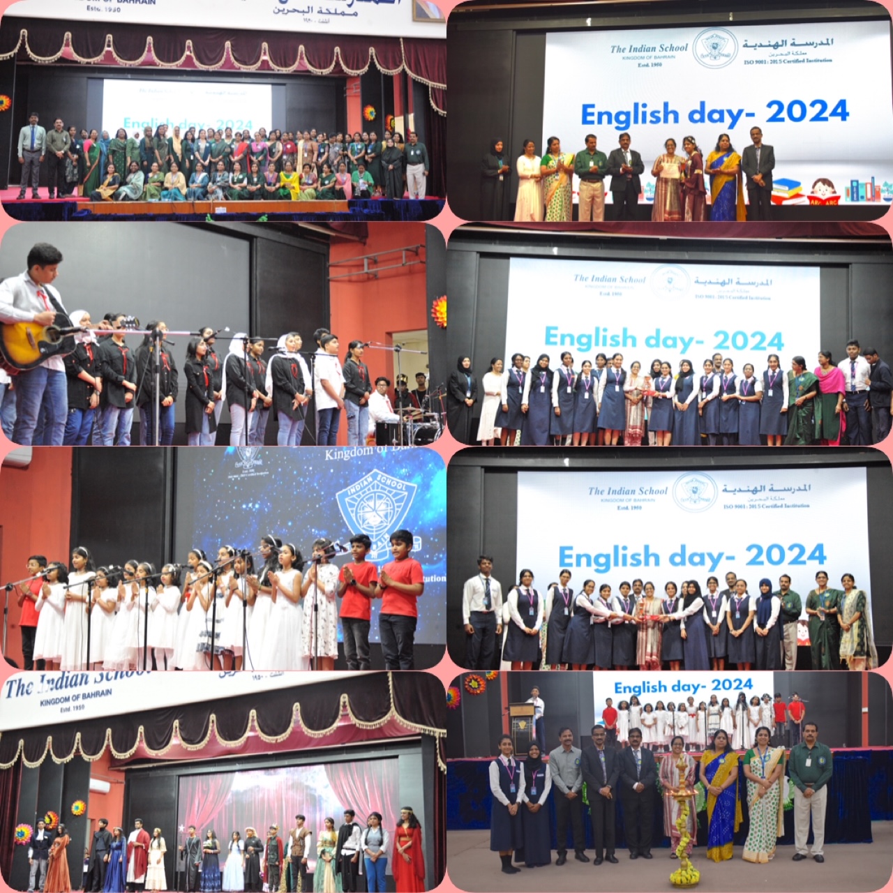 The Indian School Celebrates English Day