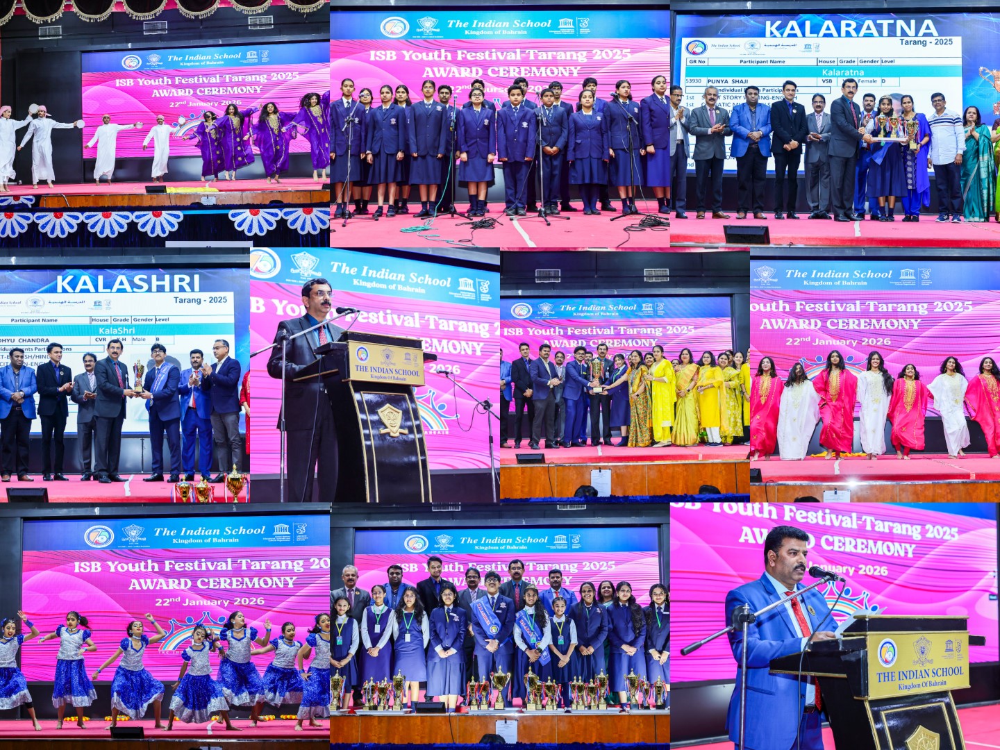 Aryabhata House Crowned Overall Champions at ISB Youth Festival