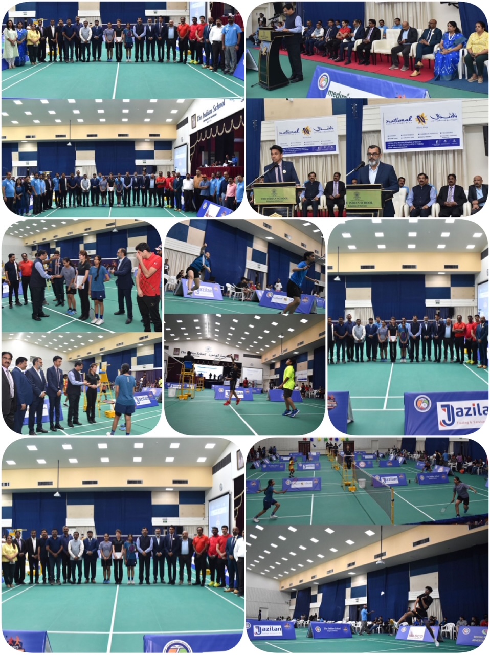 ISB Badminton Tournament Opens with 65 Matches on Day One